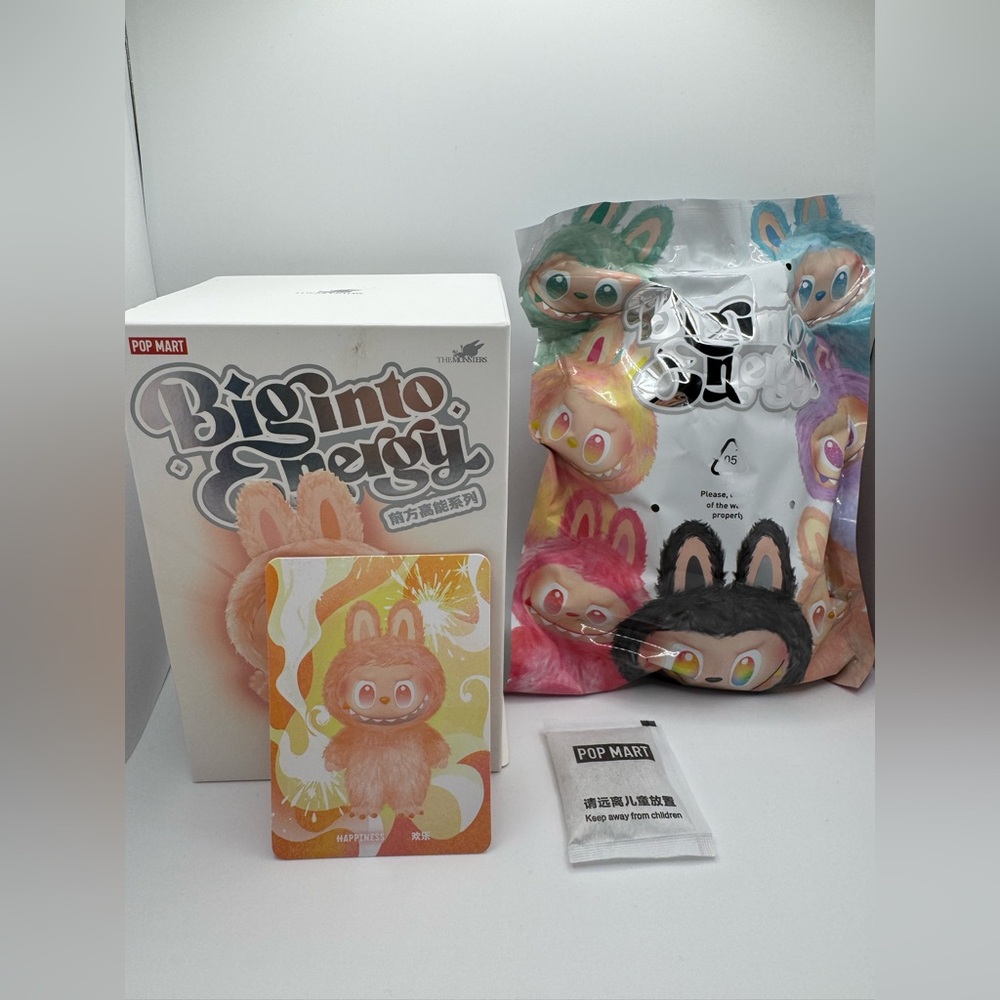 Pop Mart Big Into Energy Happiness (Sealed Bag)